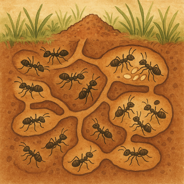 ボクは、今日から蟻という生き物をリスペクトします。